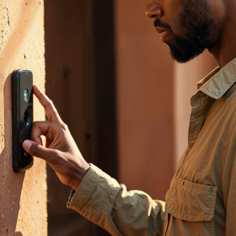 Compact & Mighty Ring Doorbell